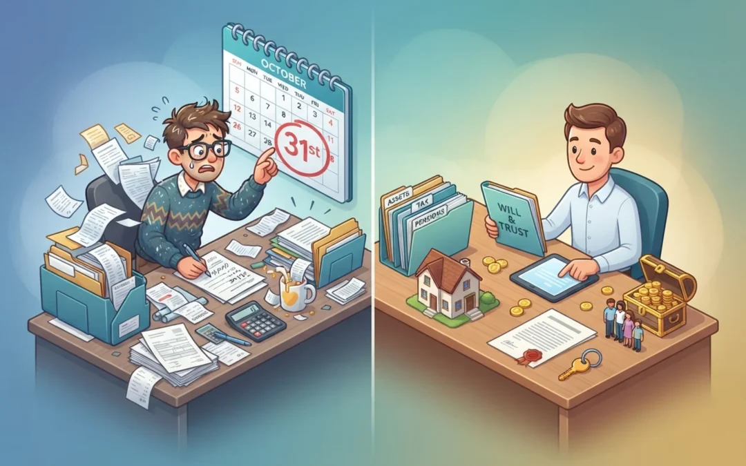 Self Assessment: avoid the October scramble