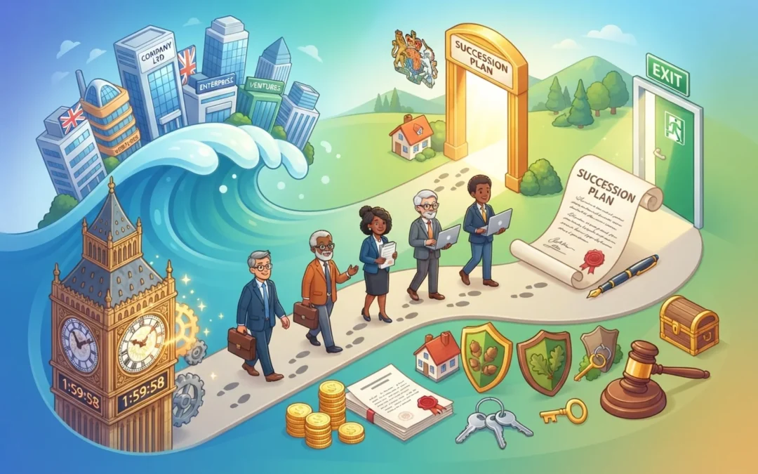 The UK Succession Wave — Why 58,000 Business Owners Face a Five-Year Exit Window