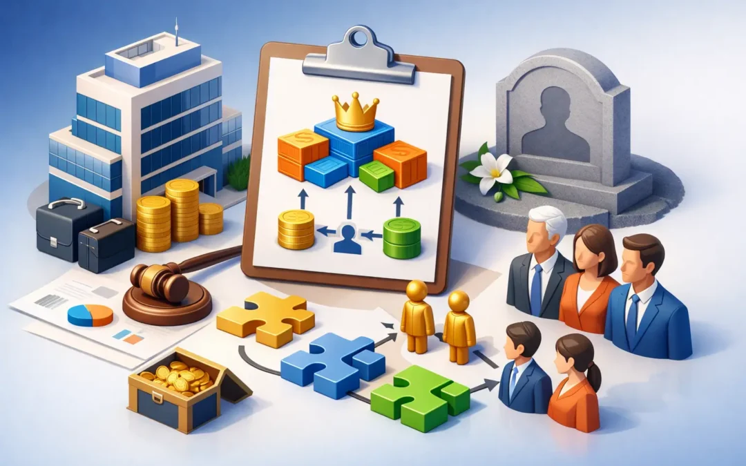 Who Inherits Business Shares on Death?