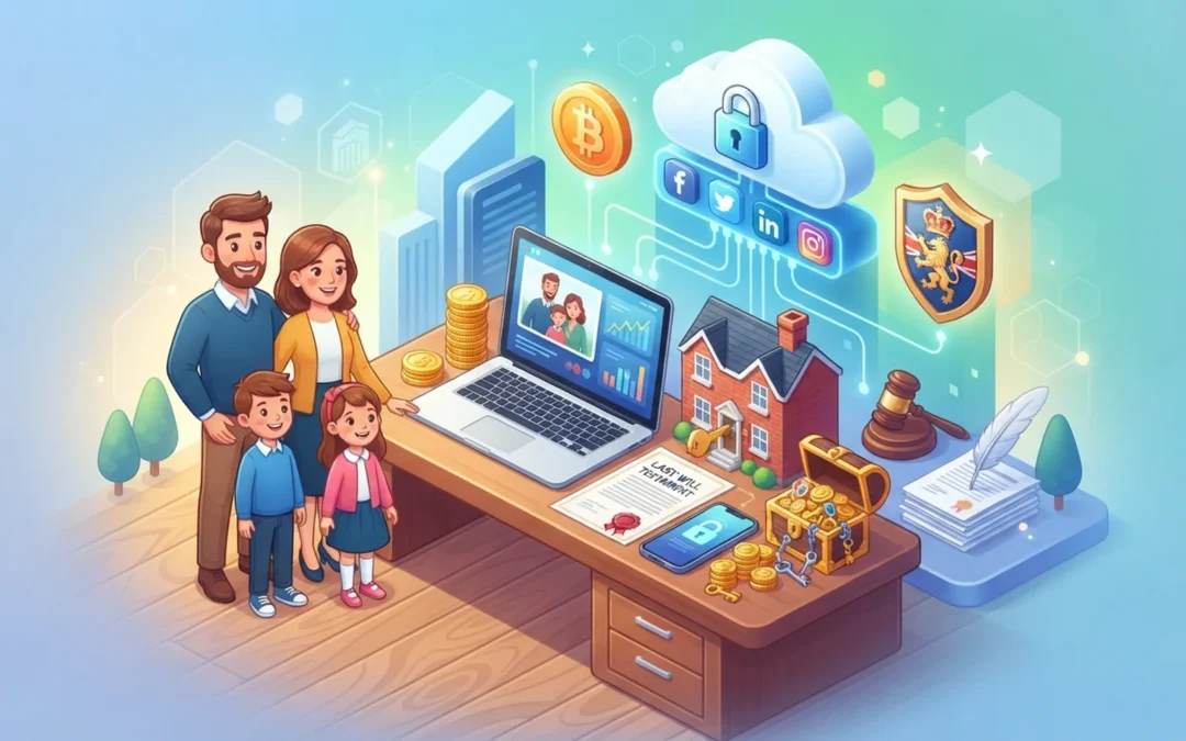 Your Digital Estate — What Happens to Your Online Accounts, Crypto, and Digital Assets When You Die